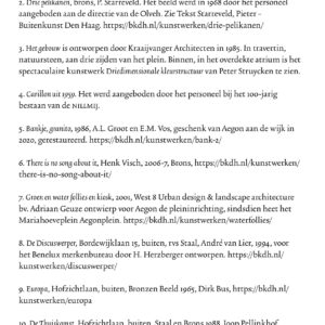 beeldenroute a.s.r. aegon mariahoeve den haag dna kunstpost 26 mei 2024 uitleg